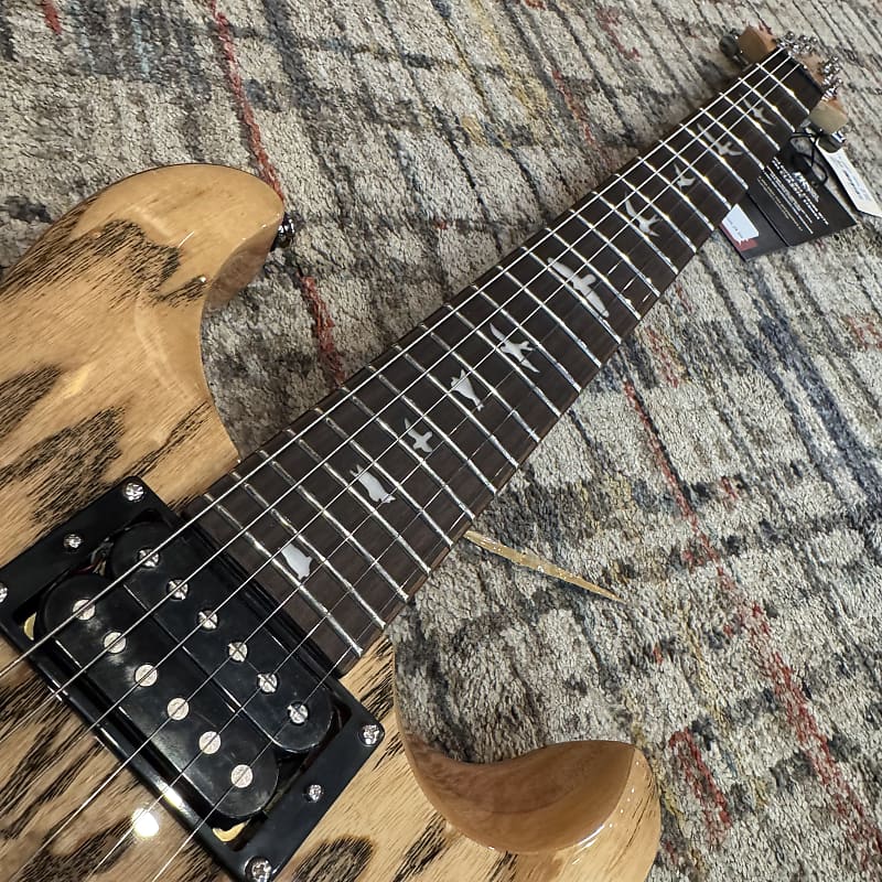 Paul Reed Smith Limited Edition SE Exotic Custom 24 Swamp Ash Burl Natural
