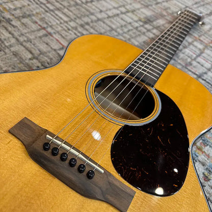 Martin Road Series 000E 14-Fret Retro Plus Mahogany - Natural w/ Soft Case