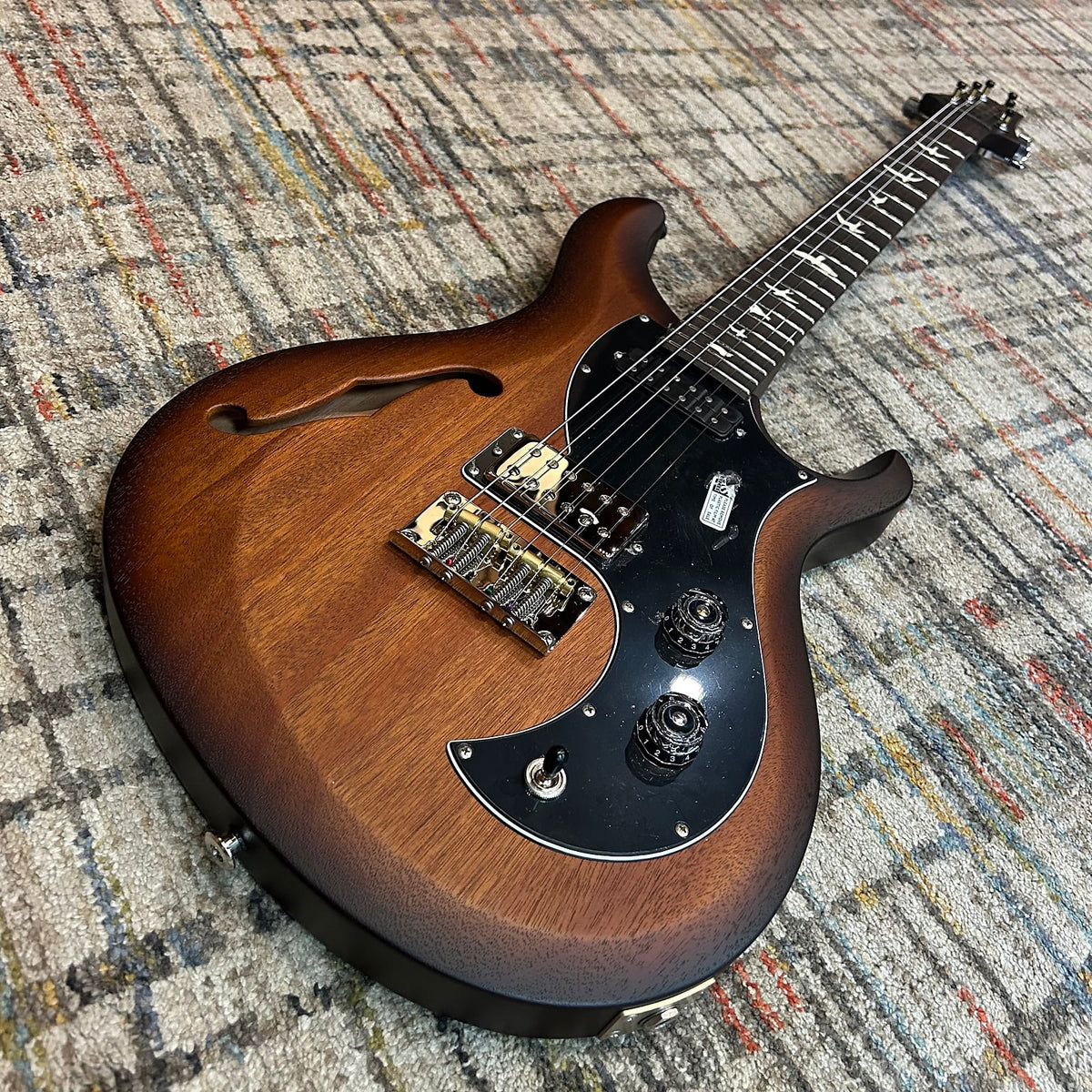 Used PRS S2 Vela Semi-Hollow Satin McCarty - Tobacco Sunburst