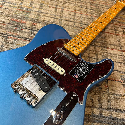 Fender American Professional Classic Hotshot Telecaster w/ Gig Bag - Faded Lake Placid Blue