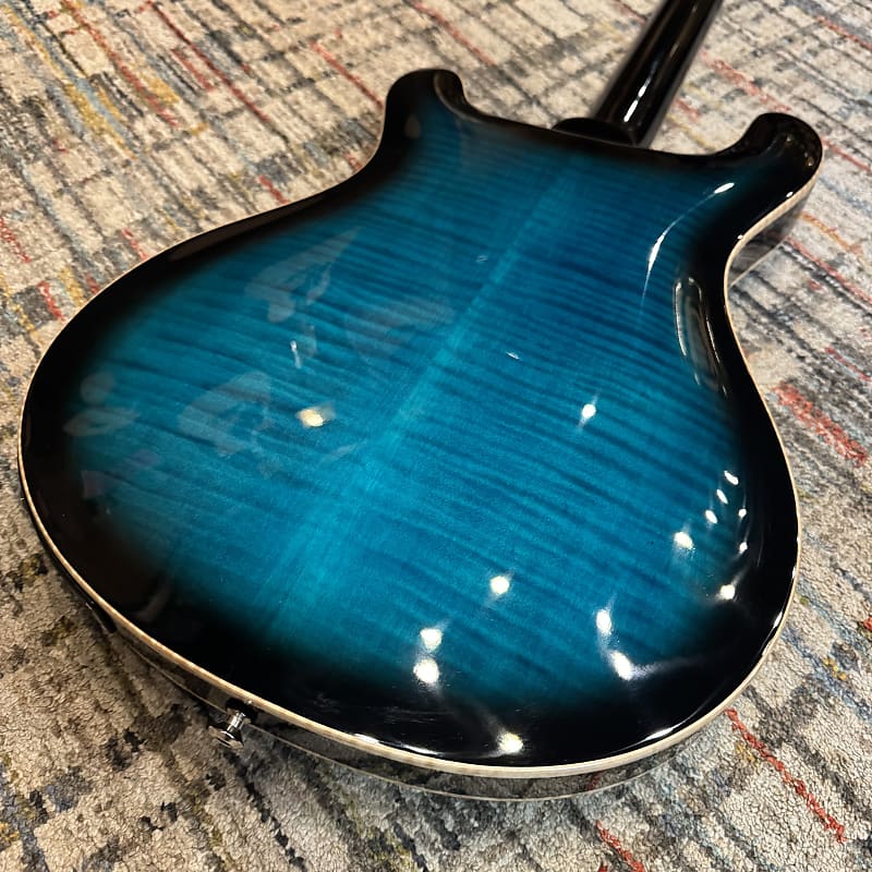 Used PRS SE Hollowbody II Piezo - Peacock Blue