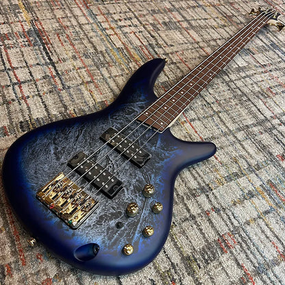 Ibanez SR300EDX SR Standard 4-String Bass - Cosmic Blue Frozen Matte
