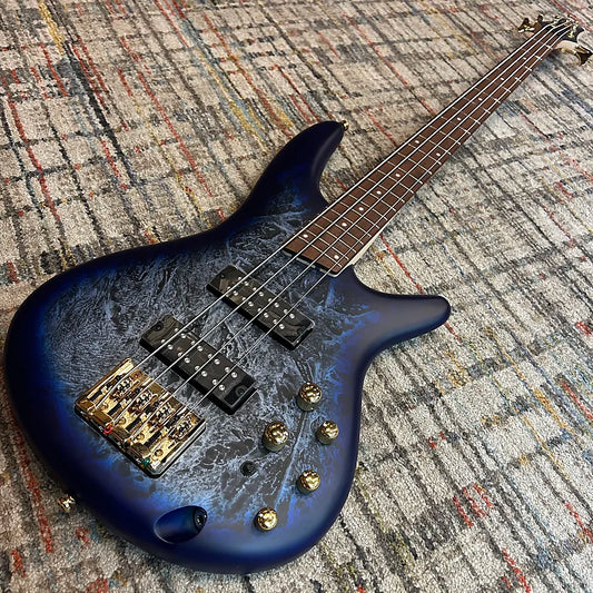 Ibanez SR300EDX SR Standard 4-String Bass - Cosmic Blue Frozen Matte