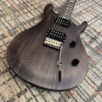Paul Reed Smith SE CE24 Standard Satin Stoptail w/ Gig Bag - Charcoal