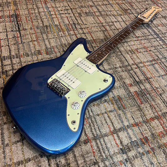 Used Squier Paranormal Jazzmaster XII - Lake Placid Blue