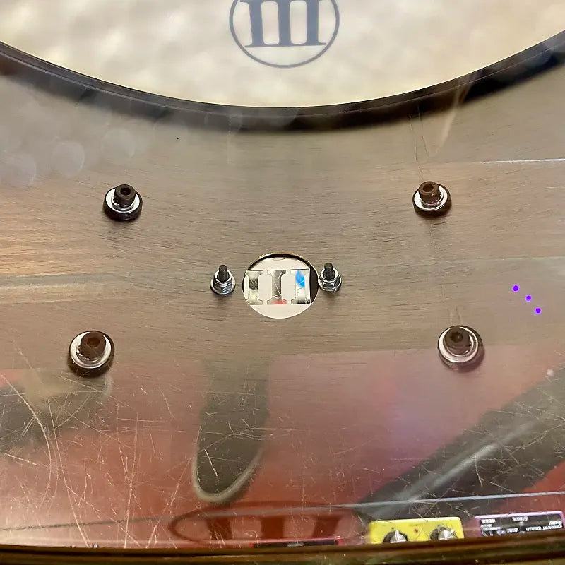 WFLIII Drums 1926 BNOB 6.5"x14" - Black Nickel w/ Brass Harware