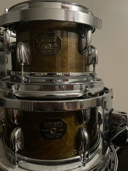 Gretsch USA 5pc Shell Pack Mid-1970's 8/10/12/14/20 - Antique Maple w/ Hardware