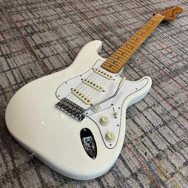 Fender DE LTD American Vintage II '73 Stratocaster MN w/ Case - Olympic White