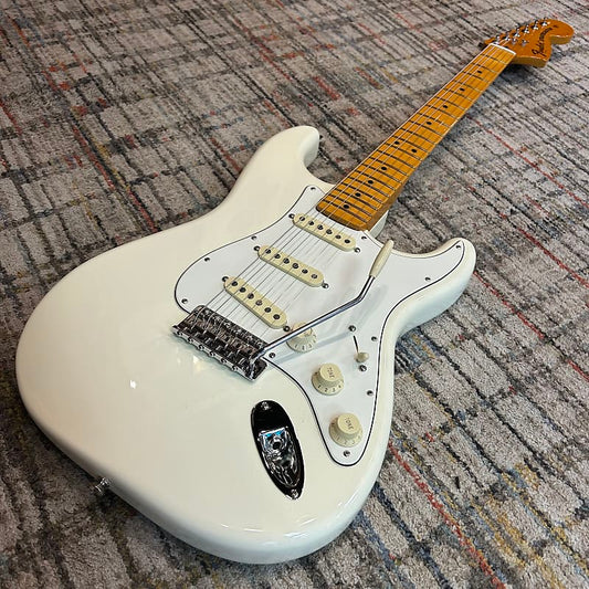 Fender DE LTD American Vintage II '73 Stratocaster MN w/ Case - Olympic White